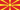 Republik Mazedonien (EJRM) flag